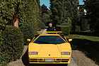 Image: Marcello Gandini with the Lamborghini Countach
