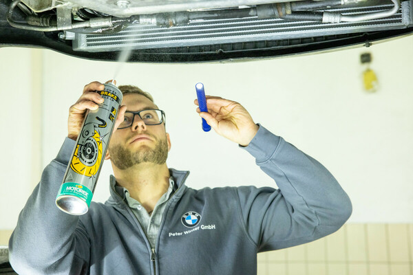 Marco Grilli nutzt am liebsten Produkte von Motorex