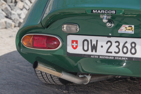 Marcos 1600 GT (1967) - Hochgezogener Auspuff