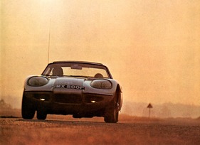 Marcos 1600 GT (1969) - Aufnahme aus einem zeitgenössischen Verkaufsprospekt (1969)
