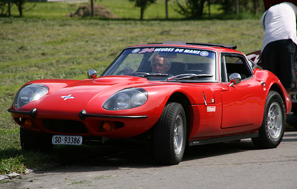 Marcos 3 Litre (1970) - an einem Treffen englischer Autos im Jahre 2007