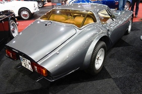 Marcos 3000 GT (1972) - Heckansicht - InterClassics Maastricht 2019