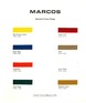 Marcos - Farbpalette - Standard Color Range (1970)