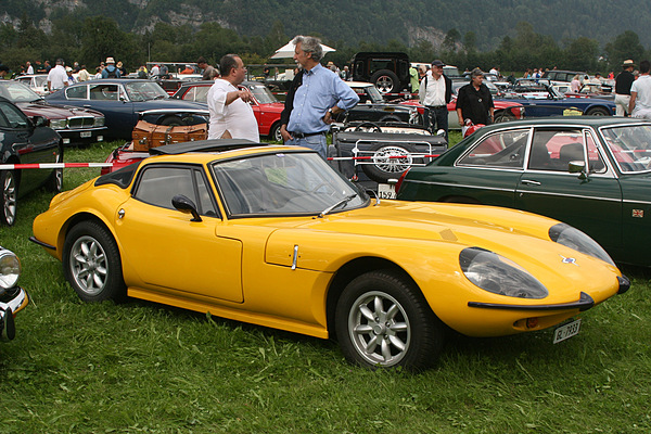 Marcos GT (1966) - an einem Treffen englischer Autos im Jahre 2008