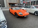 Marcos GT (1968) – Die kleinen schreien farblich of am lautesten, hier jedoch zurecht - Oldtimermesse St. Gallen