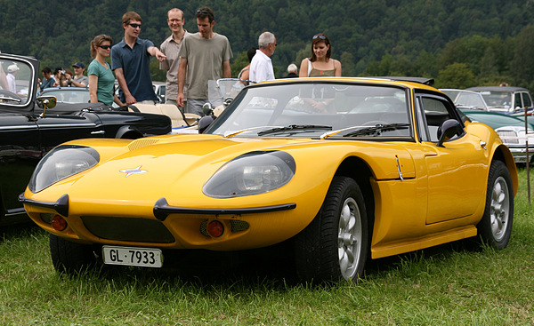 Marcos GT (1968) - an einem Treffen englischer Autos im Jahre 2007