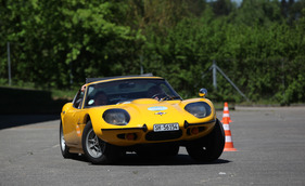 Marcos GT 3L (1970) - am Treffen "Fantastic Plastic" 2013