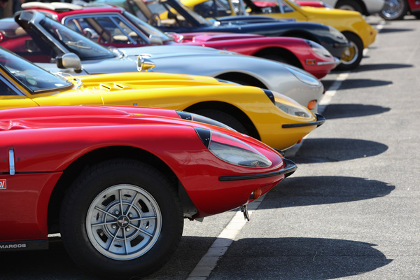 Image: Marco's sports car in a row - Fantastic Plastic 2014 plastic car meeting