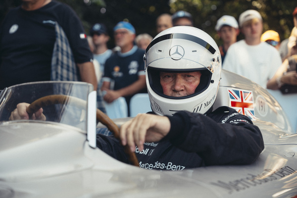 Marcus Breitschwerdt an Bord des 300 SLR - Goodwood Festival of Speed 2025