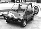 Marden Espace 1 (1976) - adretter Zweiplätzer mit Elektro- oder Wankelmotor - Genfer Autosalon 1976