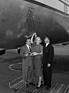 Marilyn Monroe bei einem PR-Anlass für PanAm im Jahr 1950