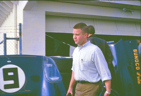 Mark Donohue beim 24 Stunden Rennen von Daytona 1969