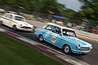 Mark Sumpter im Ford Lotus Cortina - Pre 66 Touring Cars - Masters Historic Festival Brands Hatch 2018