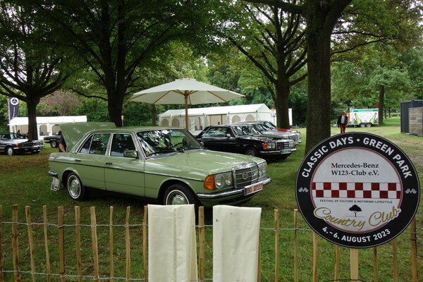 Marken- und Modellclubs bevölkerten wieder einen grossen Teil des Geländes – Classic Days Düsseldorf 2023