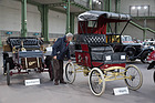 Marlboro Dampfwagen Runabout (1900) - wurde als Lot 335 an der Bonhams Auktion im Grand Palais in Paris am 6. Februar 2014 versteigert