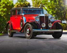 Marmon Sixteen Convertible Sedan (1931) - als Lot 177 angeboten an der RM/Sotheby's Hershey Versteigerung vom 5./6. Oktober 2022