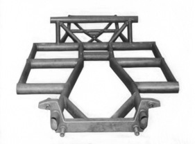 Maserati 1500 (1955) - Chassis 1500 Sport, Chassis vom 3000 wurde analog konstruiert