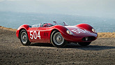 Bild: Maserati 200 Si Fantuzzi (1957) - als Lot 243 an der Broad-Arrow-Versteigerung am Monterey Jet Center 2024