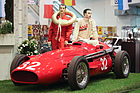 Maserati 250F (1957) - ganz wie Fangio sieht die Puppe ja nicht aus (Techno Classica 2017)