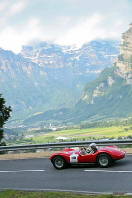 Bild Maserati 300 S (1955) - am Kerenzerberg Revival 2015