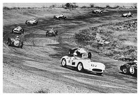 Maserati 300 S (1956) - beim Renneinsatz in den Sechzigerjahren