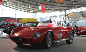 Maserati 300 S (1956) - der vermutlich letzte noch unrestaurierte 300 S auf der Maserati-Sonderschau - an der Retro Classics Stuttgart 2012