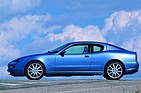 Maserati 3200 GT (1998) - wurde gerne in Blau-, Grau- oder Silber-Farbtönen bestellt