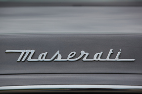 Maserati 3200 GT (1999) - wunderbar nostalgisch wirkender Schriftzug (1999)