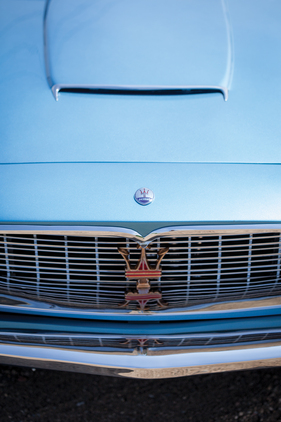 Maserati 3500 GT (1961) Italsuisse von Pietro Frua - Der Dreizack auf dem Kühlergrill