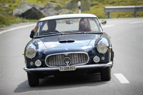 Maserati 3500 GT (1961) - bei der Überquerung des Flüelapasses an der Passione Engadina 2019
