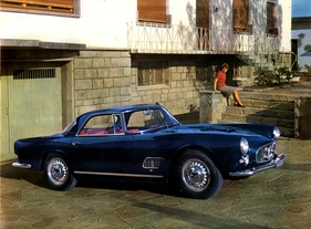 Maserati 3500 GT (1961) - macht sich gut vor der eigenen Garage