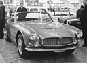 Maserati 3500 GT (1962) - offenes von Michelotti gezeichnetes Vignale-Cabriolet an einer Ausstellung