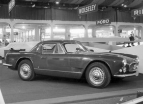 Maserati 3500 GT Convertible (1961) - die offene Version mit Hardtop auf dem Genfer Automobilsalon von 1961