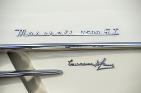 Maserati 3500 GT Spider Frua (1958) – Signatur auf dem Kotflügel: Creazione P. Frua