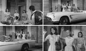 Maserati 3500 GT Spider Frua (1958) – Szene aus dem Film "Die Französin und die Liebe" von 1960