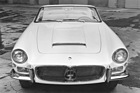Maserati 3500 GT Spider Frua (1958) - Vorderansicht des Frua-Cabriolets, das ein Einzelstück blieb