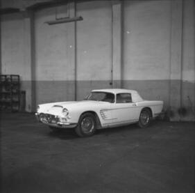 Maserati 3500 GT Spider Frua (1958) – aufgenommen im Maserati-Werk in Modena im Januar 1959