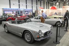 Maserati 3500 GT Spider Vignale (1962) bei Lutziger Classic Cars – Swiss Classic World Luzern 2022