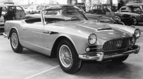 Maserati 3500 GT Spyder Vignale (1959) - gezeigt am Automobilsalon von Turin des Jahres 1959