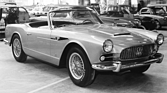 Maserati 3500 GT Spyder Vignale (1959) - gezeigt am Automobilsalon von Turin des Jahres 1959