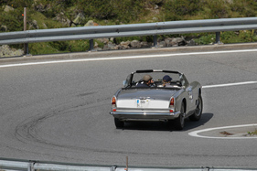 Maserati 3500 GT Vignale Spider (1960) - bei der Überquerung des Flüelapasses an der Passione Engadina 2019