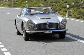 Maserati 3500 GT Vignale Spider (1960) - bei der Überquerung des Flüelapasses an der Passione Engadina 2019