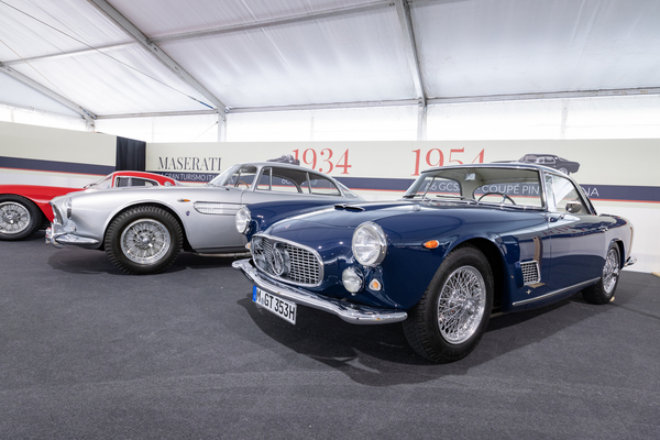 Image: Maserati 3500 GT - the Granturismo of the early sixties - special exhibition at the Passione Engadina 2018 in St. Moritz