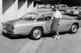 Maserati 3500 GTI Frua Coupé (AM 101.2242 von 1962) - der Wagen bei der Überführung im Jahr 1962 (1961)