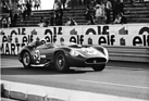 Maserati 450 S (1957) - schnelle Runden anlässlich der 24 Stunden von Le Mans im Jahr 1973