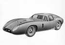Maserati 450 S Berlinetta (1957) - Zeichnung des mutigen Entwurfs