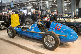 Maserati 4CLT (1950) - damit fuhren Fangio und Campos - Rétromobile Paris 2019