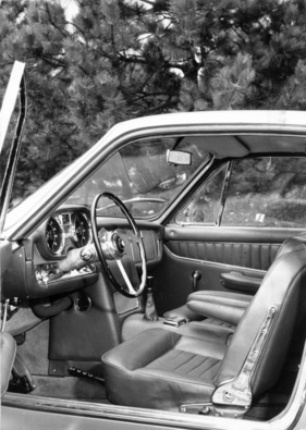 Maserati 5000 GT (1962) - das Interieur der Version von Michelotti