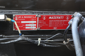 Maserati 5000 GT Frua (1966) - Chassis-Plakette