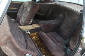 Maserati 5000 GT Frua (1966) - bequem aussehende Fondsitze, aber wenig Raum für die Passagiere